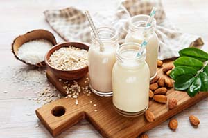 CIitrus fiber improves the natural mouthfeel of plant-based milks like oat milk and almond milk