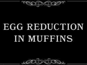 Egg-reduced muffins using citrus fiber